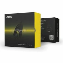 Libertybelle Marketing Penis Toys Nexus Enhance Cock & Ball Ring - Black