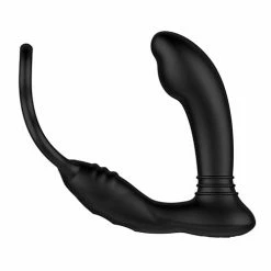 Libertybelle Marketing Nexus Stimul8 Dual Anal & Perineum Cock & Ball - Black Penis Toys