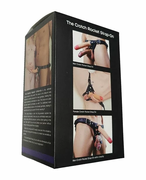 Ll Creations LLC Locked In Lust Crotch Rocket Strap-on Dildos