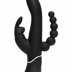 Lovehoney Anal Toys Happy Rabbit Triple Curve - Black