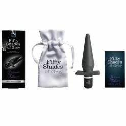 Lovehoney Fifty Shades Of Grey Delicious Fullness Vibrating Butt Plug Kink & BDSM