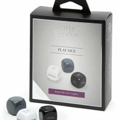 Lovehoney Fifty Shades Of Grey Play Nice Kinky Dice For Couples