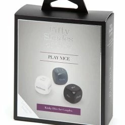 Lovehoney Fifty Shades Of Grey Play Nice Kinky Dice For Couples