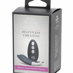 Lovehoney Fifty Shades Of Grey Relentless Vibrations Remote Control Panty Vibe - Black