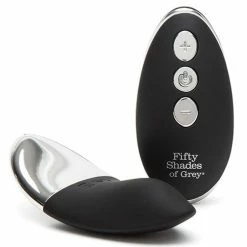 Lovehoney Fifty Shades Of Grey Relentless Vibrations Remote Control Panty Vibe - Black