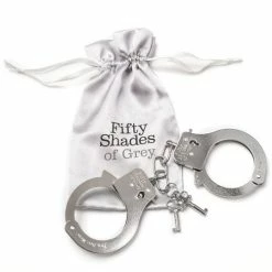 Lovehoney Fifty Shades Of Grey You Are Mine Metal Handcuffs