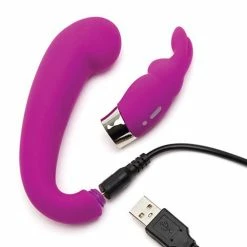 Lovehoney Happy Rabbit G Spot Clitoral Curve Vibrator - Purple Vibrators