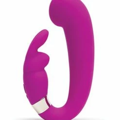 Lovehoney Happy Rabbit G Spot Clitoral Curve Vibrator - Purple Vibrators
