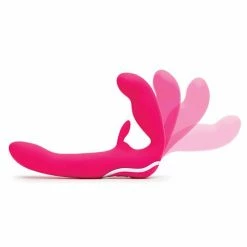 Lovehoney Happy Rabbit Strapless Strap On Rabbit Vibe - Pink