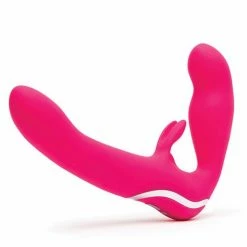 Lovehoney Happy Rabbit Strapless Strap On Rabbit Vibe - Pink