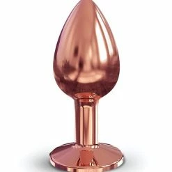 Lovely Planet Dorcel Aluminum Bejeweled Diamond Plug Anal Toys