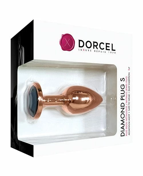 Lovely Planet Dorcel Aluminum Bejeweled Diamond Plug Anal Toys