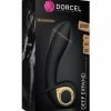 Lovely Planet Anal Toys Dorcel Deep Expand Inflatable Vibrator - Black-Gold