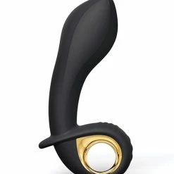 Lovely Planet Anal Toys Dorcel Deep Expand Inflatable Vibrator - Black-Gold