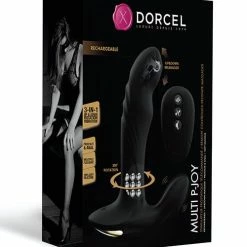 Lovely Planet Anal Toys Dorcel P-joy Double Action Prostate Massager - Black