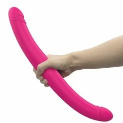Lovely Planet Dildos Dorcel Orgasmic Double Do 16.5" Thrusting Dong - Pink