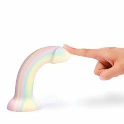Lovely Planet Dildos Love To Love Curved Suction Cup Dildolls Fantasia - Asst Colors