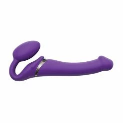 Lovely Planet Dildos Strap On Me Vibrating Bendable M Strapless Strap On - Purple