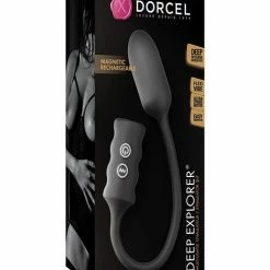 Lovely Planet Dorcel Deep Explorer Egg - Black Vaginal & Pelvic Floor Strengthening
