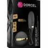 Lovely Planet Vaginal & Pelvic Floor Strengthening Dorcel Secret Delight Voice Control Egg - Black-Gold