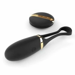 Lovely Planet Vaginal & Pelvic Floor Strengthening Dorcel Secret Delight Voice Control Egg - Black-Gold