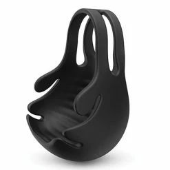 Lovely Planet Penis Toys Dorcel Fun Bag Testicle Vibrator - Black