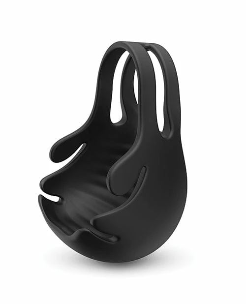 Lovely Planet Penis Toys Dorcel Fun Bag Testicle Vibrator - Black