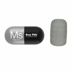 Lovely Planet Love To Love Sexy Pills Mini Masturbator - Silver Box Of 6