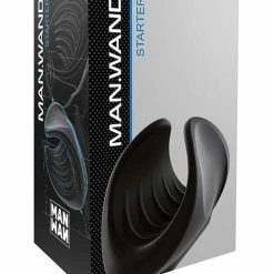 Lovely Planet Man Wand Starter - Black Penis Toys