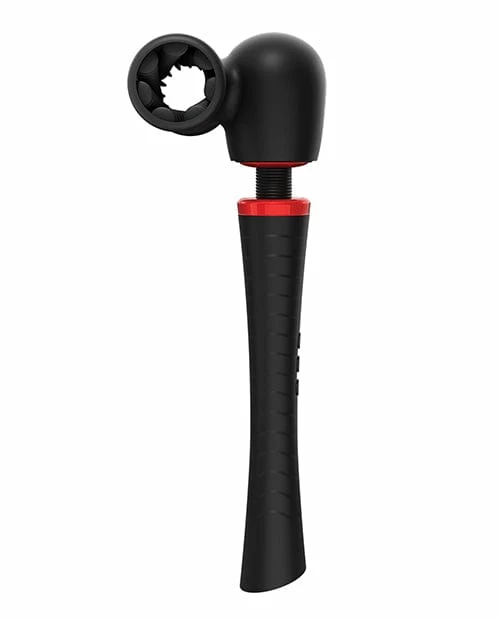 Lovely Planet Penis Toys Man Wand Xtreme With 2 Attachments - Black