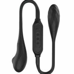 Lovely Planet Vibrators Dorcel Dual Explorer Double Ended - Black