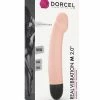 Lovely Planet Dorcel Real Vibration M 8.5" Rechargeable Vibrator - Flesh