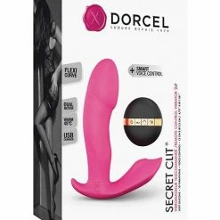 Lovely Planet Dorcel Secret Clit Dual Stim Heating And Voice Control - Pink