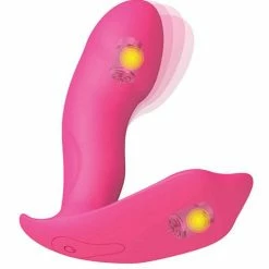 Lovely Planet Dorcel Secret Clit Dual Stim Heating And Voice Control - Pink