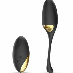 Lovely Planet Dorcel Secret Orgasm Egg - Black-Gold Vibrators