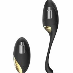 Lovely Planet Dorcel Secret Orgasm Egg - Black-Gold Vibrators