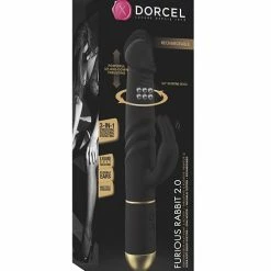 Lovely Planet Dorcel Thrusting & Spinning Furious Rabbit 2.0 - Black