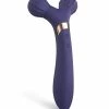 Lovely Planet Love To Love Fireball Forked Vibrator - Midnight Indigo