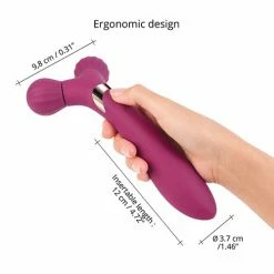 Lovely Planet Love To Love Fireball Forked Vibrator - Plum Star Vibrators