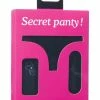 Lovely Planet Love To Love Secret Vibrating Panty - Black