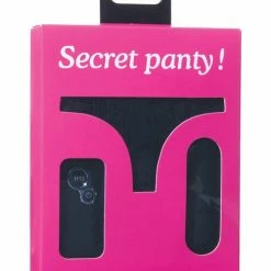 Lovely Planet Love To Love Secret Vibrating Panty - Black