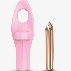 Lovely Planet Vibrators Love To Love TickleMe Finger Vibrator - Rose