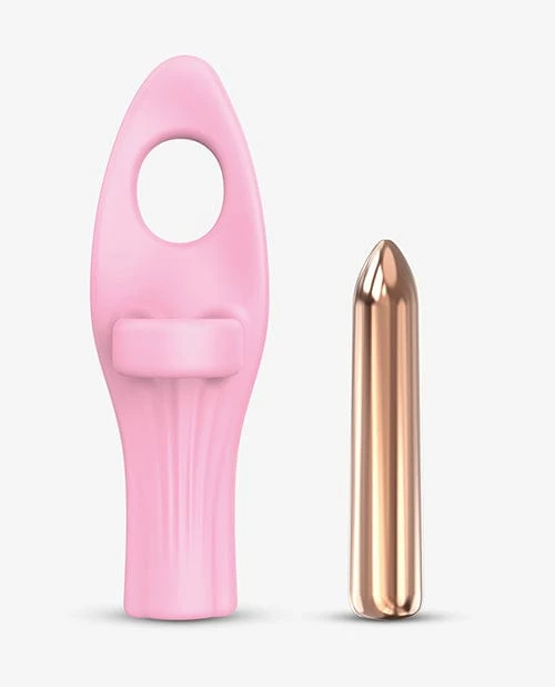 Lovely Planet Vibrators Love To Love TickleMe Finger Vibrator - Rose