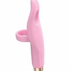Lovely Planet Vibrators Love To Love TickleMe Finger Vibrator - Rose
