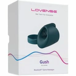 Penis Toys Lovense Gush Handsfree Masturbator - Teal