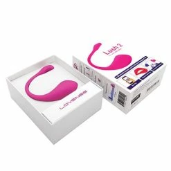 Lovense Lush 2.0 Sound Activated Vibrator - Pink