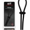 Lucom Penis Toys Rock Solid Lasso Cockring - Black