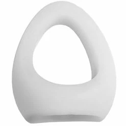 Lucom Rock Solid Stretcher Translucent Silicone Penis Toys