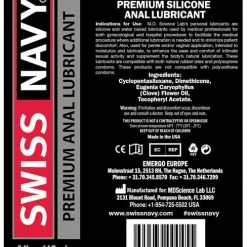 M.D. Science Lab Swiss Navy Anal Lube - 4 Oz.