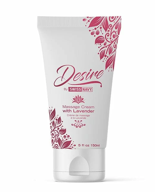 M.D. Science Lab Swiss Navy Desire Massage Cream With Lavender - 5 Oz.
